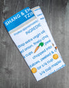 Shang & Emma's Tzimmes Recipe Towel